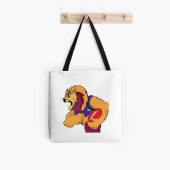 AFL Brisbane Lions Mascot White Tote Bag