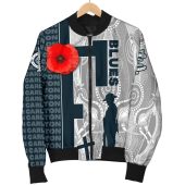 Afl Carlton Blues Custom Name Anzac Day Free Style Bomber Jacket 1.jpg - demo10