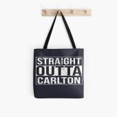 AFL Carlton Blues Navy Blue Tote Bag V4