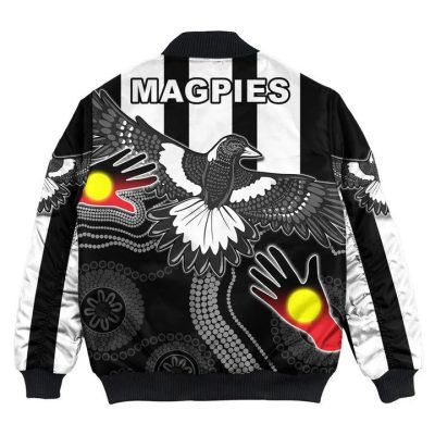 AFL Collingwood Magpies NAIDOC Bomber Jacket