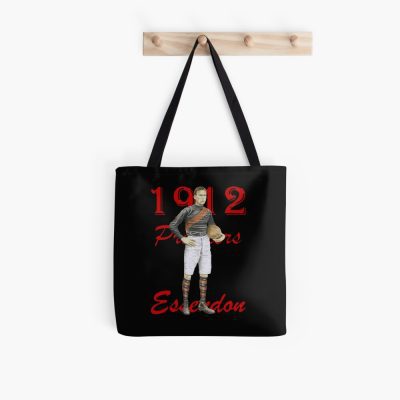 AFL Essendon Bombers Black Red 1912 Tote Bag
