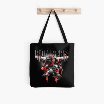 AFL Essendon Bombers Mascot Black Tote Bag