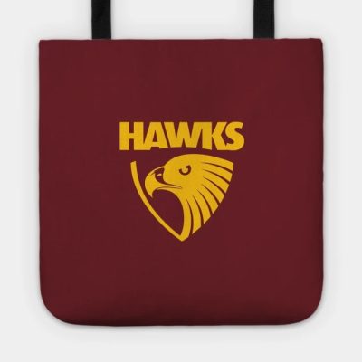 AFL Hawthorn Hawks Brown Gold Tote Bag