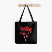 AFL Melbourne Demons Black Mascot Tote Bag