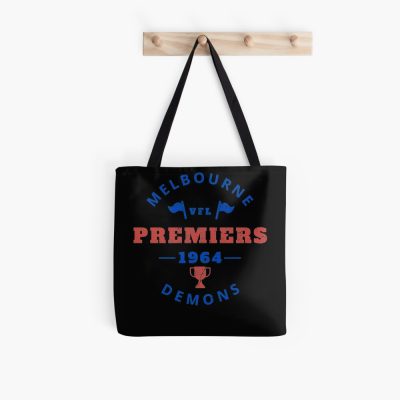 AFL Melbourne Demons Black Premiers 1964 Tote Bag