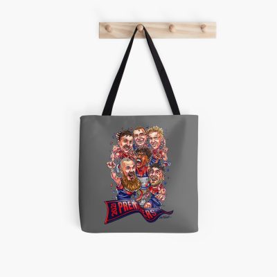 AFL Melbourne Demons Grey Premiers 2021 Tote Bag