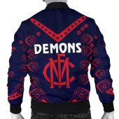 Afl Melbourne Demons Indigenous Bomber Jacket 3.jpg - demo10