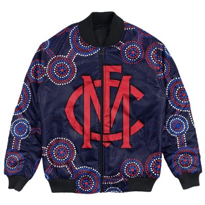 AFL Melbourne Demons Indigenous V2 Bomber Jacket