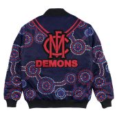 Afl Melbourne Demons Indigenous V2 Bomber Jacket 2.jpg - demo10