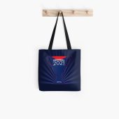 AFL Melbourne Demons Navy Blue Premiers Cup 2021 Tote Bag