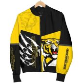 Afl Richmond Tigers Black Yellow Bomber Jacket 5.jpg - demo10
