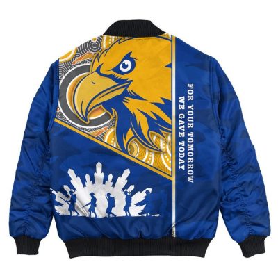 AFL West Coast Eagles ANZAC Day Bomber Jacket