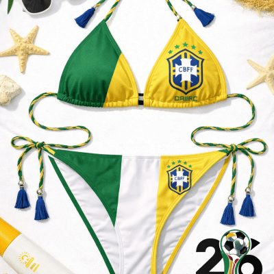 USA World Cup 2026 String Bikini sets