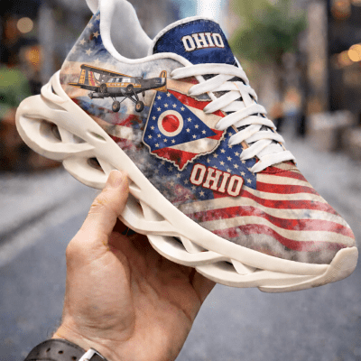 Ohio Birthplace of Aviation Max Soul Shoes
