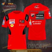 Ducati Lenovo Motorgp Racing Team 3D Shirt