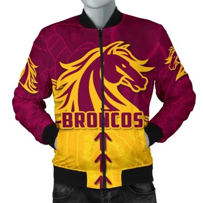 NRL Brisbane Broncos Aboriginal Bomber Jacket