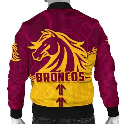 NRL Brisbane Broncos Aboriginal Bomber Jacket