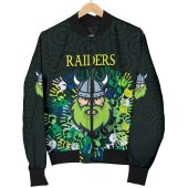 Nrl Canberra Raiders Viking Simple Indigenous Bomber Jacket 1.jpg - demo10