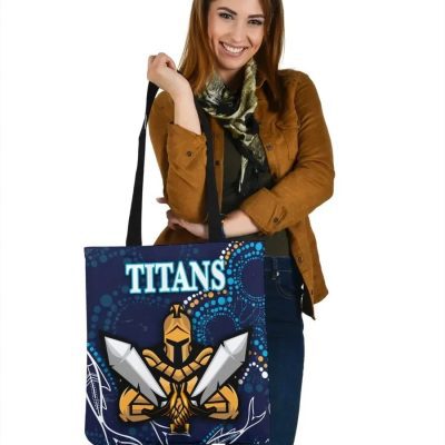 NRL Gold Coast Titans Gladiator Indigenous Tote Bag