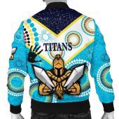 Nrl Gold Coast Titans Gladiator Unique Indigenous Bomber Jacket 3.jpg - demo10