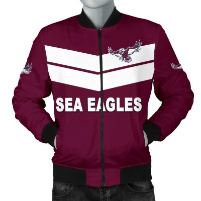NRL Manly Warringah Sea Eagles Original Bomber Jacket
