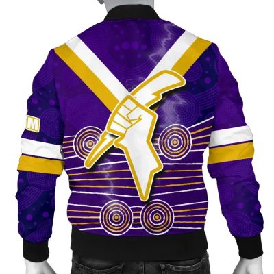 NRL Melbourne Storm Indigenous Bomber Jacket