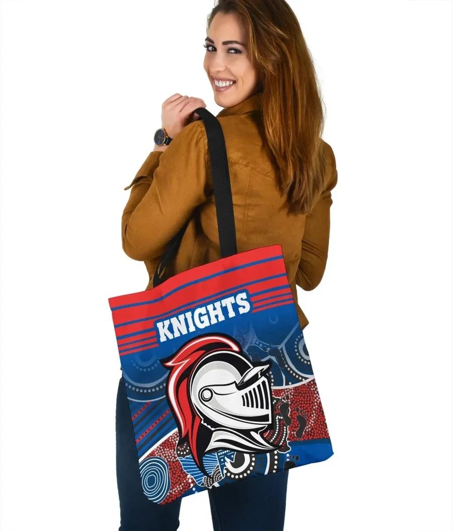 NRL Newcastle Knights Aboriginal Tote Bag NRL Newcastle Knights Aboriginal Tote Bag
