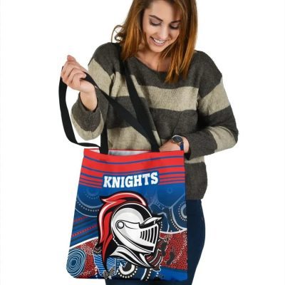 NRL Newcastle Knights Aboriginal Tote Bag