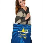 Nrl North Queensland Cowboys Blue Fire Tote Bag 03.jpg - demo10