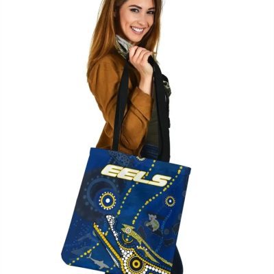 NRL Parramatta Eels Blue Indigenous Tote Bag