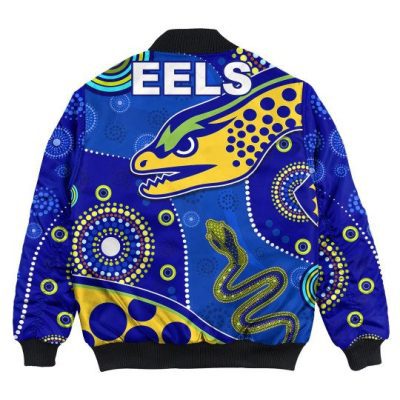 NRL Parramatta Eels Indigenous Special Blue Bomber Jacket