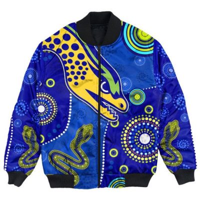 NRL Parramatta Eels Indigenous Special Blue Bomber Jacket