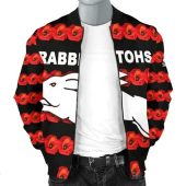 Nrl South Sydney Rabbitohs Anzac Day Bomber Jacket 3.jpg - demo10