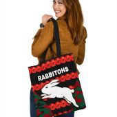 Nrl South Sydney Rabbitohs Anzac Day Poppy Flower Tote Bag3.jpg - demo10