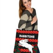 Nrl South Sydney Rabbitohs Anzac Day Poppy Flower Tote Bag4.jpg - demo10