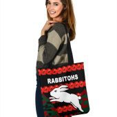 Nrl South Sydney Rabbitohs Anzac Day Poppy Flower Tote Bag6.jpg - demo10