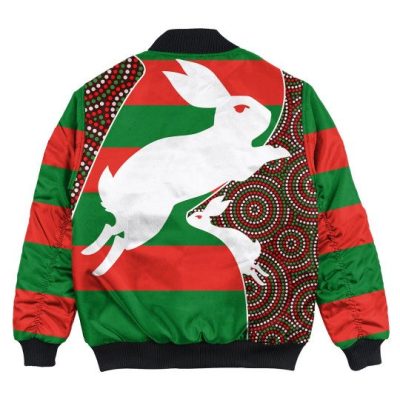 NRL South Sydney Rabbitohs New Release - Rugby Team Bomber Jacket