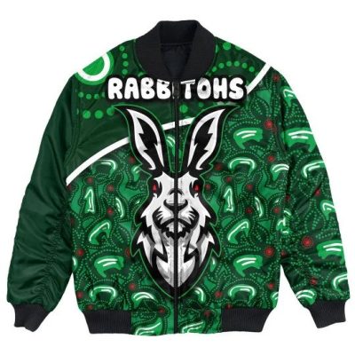 NRL South Sydney Rabbitohs New - Rugby Team Bomber Jacket