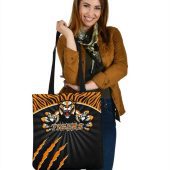 Nrl Wests Tigers Black Orange Scratch Tote Bag1.jpg - demo10