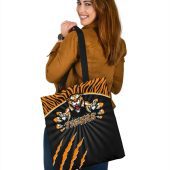 Nrl Wests Tigers Black Orange Scratch Tote Bag3.jpg - demo10