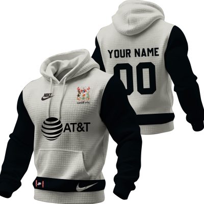 Personalized Cardiff RFC Rugby Union 1995 1996 Vintage Away Jersey Unisex Waffle Hoodie