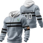 Personalized Cardiff RFC Rugby Union 1995 1996 Vintage Away Jersey Unisex Waffle Hoodie
