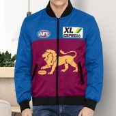 Personalised Afl Brisbane Lions 2021 Home Guernsey Bomber Jacket 2.jpg - demo10