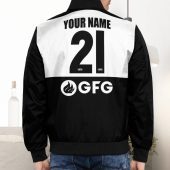 Personalised Afl Port Adelaide 2021 Home Guernsey Bomber Jacket 1.jpg - demo10
