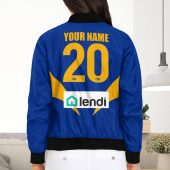 Personalised Afl West Coast Eagles 2021 Home Guernsey Bomber Jacket 3.jpg - demo10