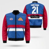 Personalised Afl Western Bulldogs 2021 Home Guernsey Bomber Jacket 1.jpg - demo10