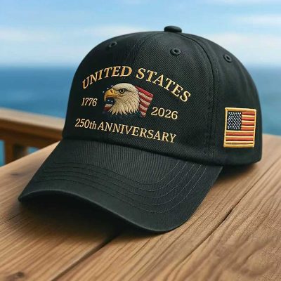 Flag USA Eagle Baseball Cap Embroidery Casual Breathable Sports Hat Outdoor Sunscreen Dad Hats For Women Men