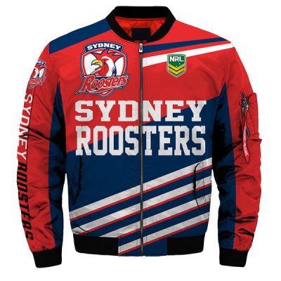 NRL Sydney Roosters Rugby Bomber Jacket