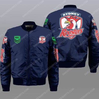 NRL Sydney Roosters Blue Bomber Jacket