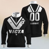 Personalize ARL/NRL Vintage South Queensland Crushers 1995 Half Zip Bagless Sweatshirts